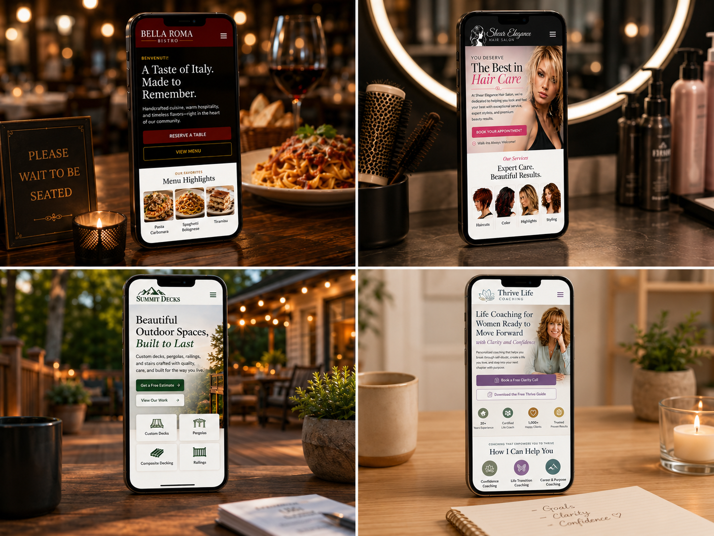 Mobile optimization work in progress at Second Draft.